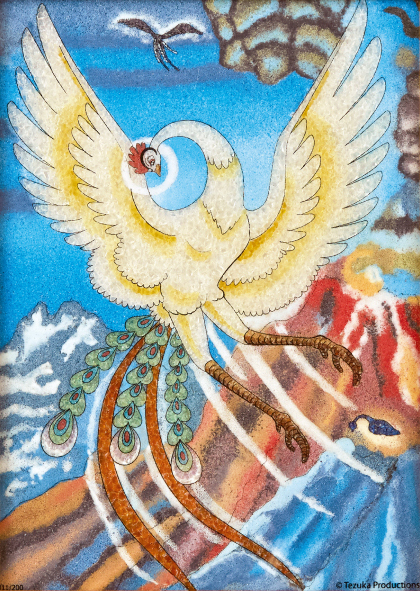 ジュエリー絵画『火の鳥』1