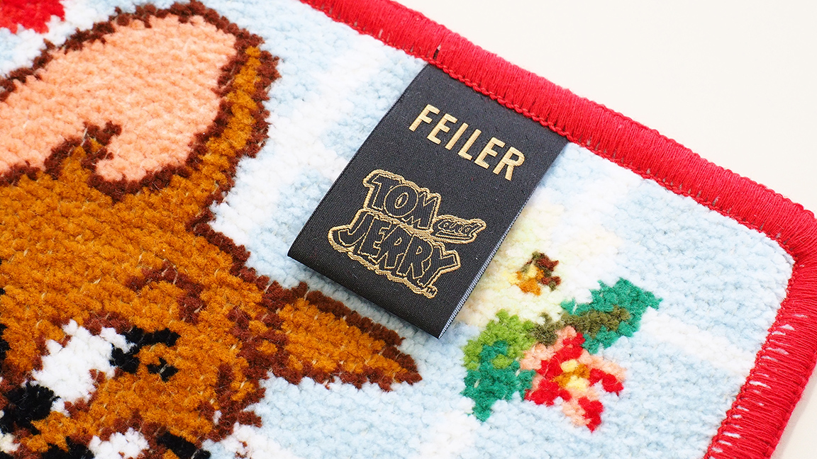 フェイラー 「TOM AND JERRY GOOD FRIENDS」 ハンカチ【限定3000枚】