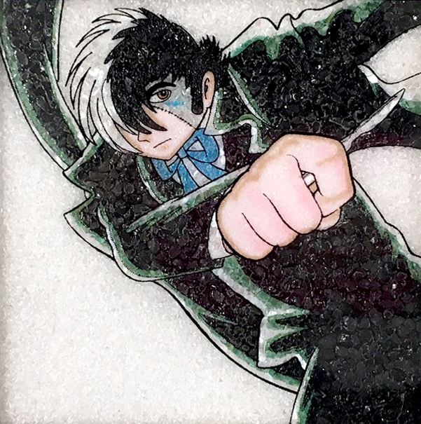 ジュエリー絵画『ブラック・ジャック』2