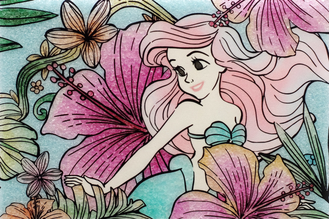 ジュエリー絵画® ディズニー 「リトルマーメイド」XSサイズ
