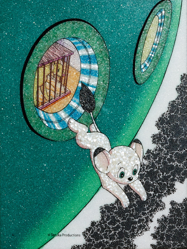 ジュエリー絵画『ジャングル大帝』4