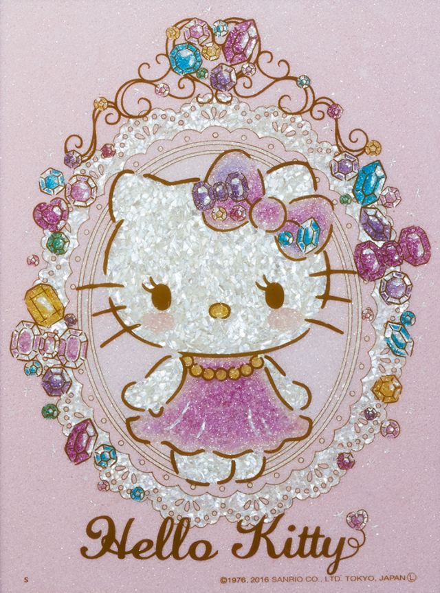 ハローキティ生誕35周年記念　絵画＆色紙 ハローキティ生誕35周年記念 絵画＆色紙 ハローキティ生誕35周年記念 絵画