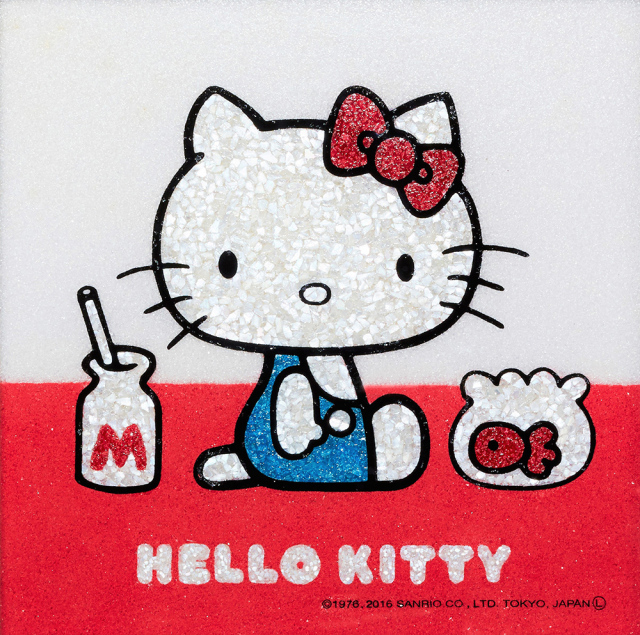 ジュエリー絵画 『ミルク』 ハローキティ