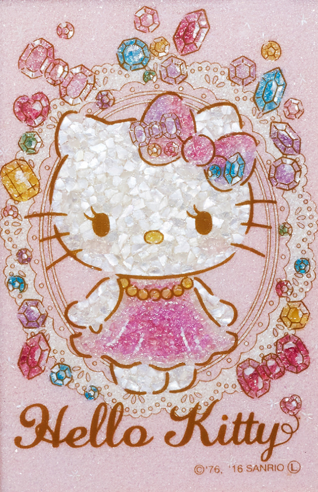 ジュエリー絵画 『プティエレガント』ハローキティ