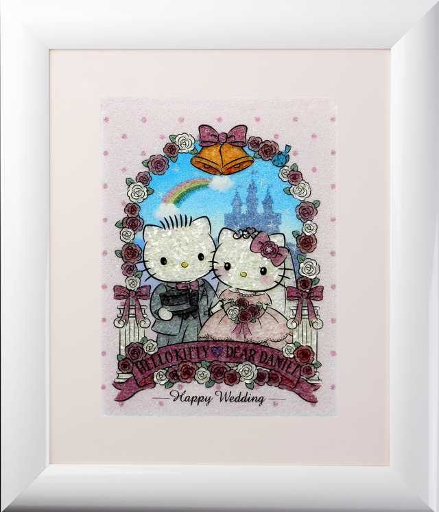 ハローキティ生誕35周年記念　絵画＆色紙 ハローキティ生誕35周年記念 絵画＆色紙 ハローキティ生誕35周年