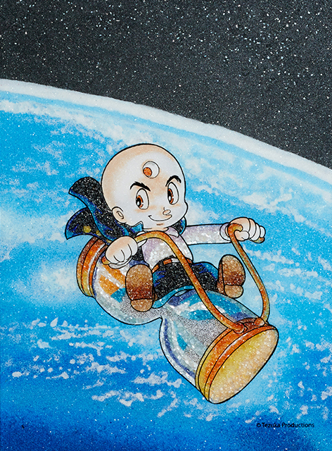 ジュエリー絵画『三つ目がとおる』1手塚治虫