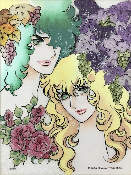 ジュエリー絵画『ベルサイユのばら』オスカル＆アンドレ1