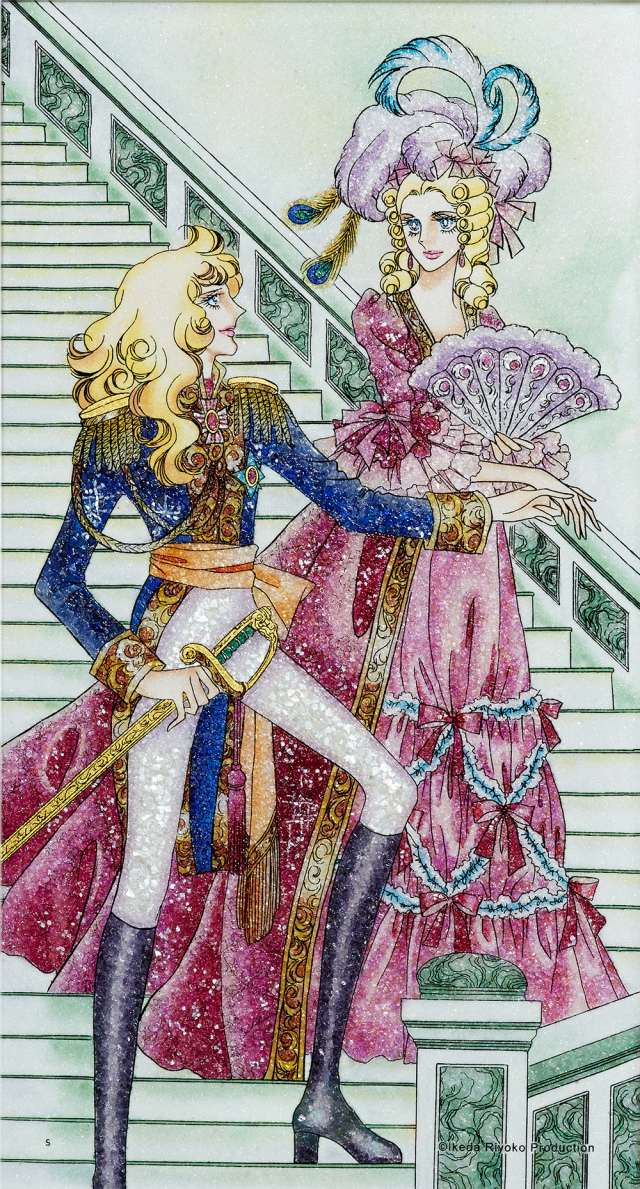 未使用☆ベルサイユのばら オスカル＆マリーアントワネット セット☆P4300/56cm/元箱付/タカラ玩具/キャラクタードール/フィギュア/DF0 ベルばら映画』来場者特典第5弾はマリー・アントワネットとフェルゼン