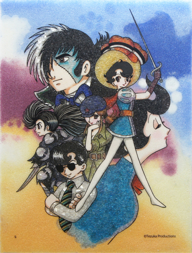ジュエリー絵画『手塚キャラクターズ』3 手塚治虫