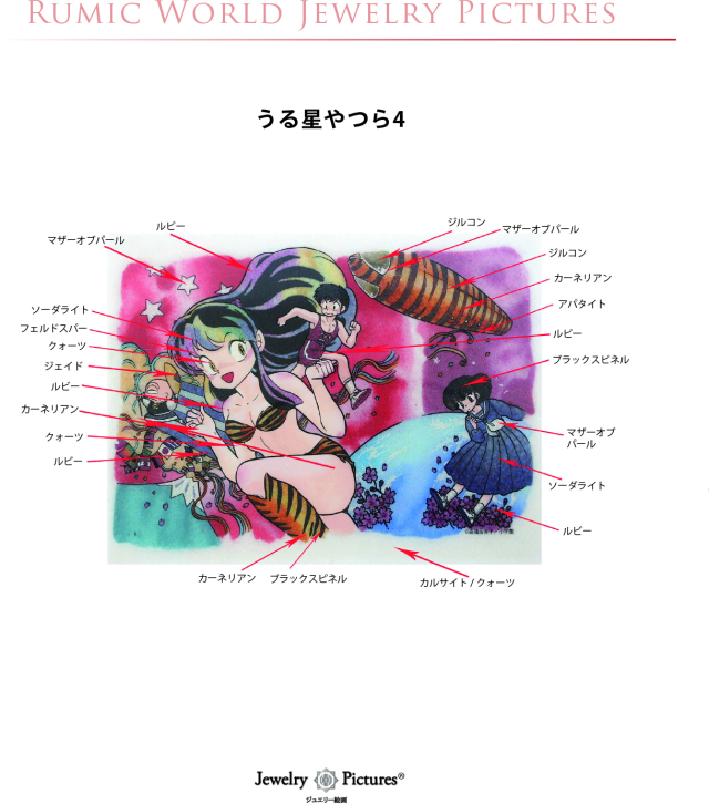 ジュエリー絵画『うる星やつら』4